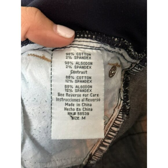 Common Genes Women's Medium Maternity Bootcut Pull-On Underbelly Jeans Embroider - Picture 11 of 12